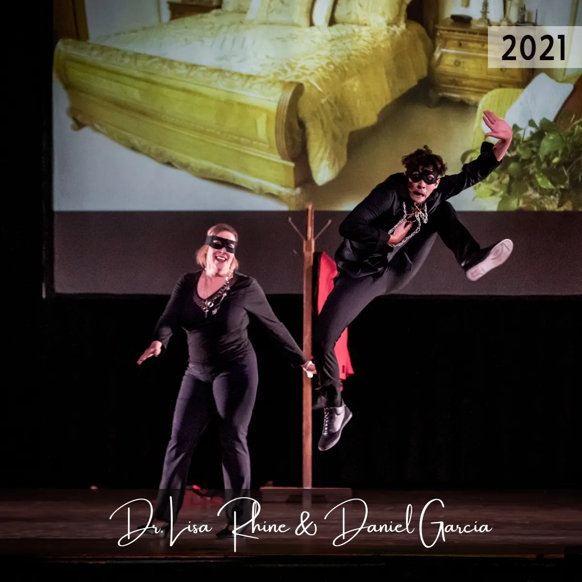 2021 Hall of Fame - Dr. Lisa Rhine and Daniel Garcia