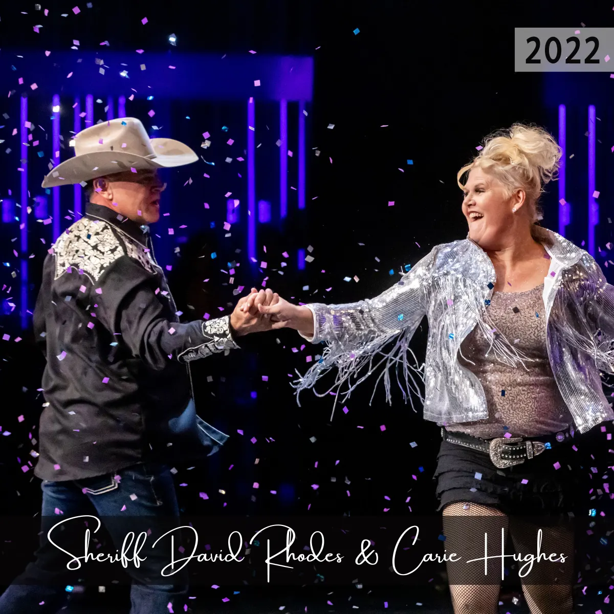 2022 Hall of Fame - Sheriff David Rhodes and Carie Hughes